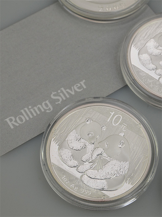 2009 Chinese Panda 1 oz Silver Coin