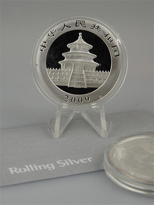 2009 Chinese Panda 1 oz Silver Coin