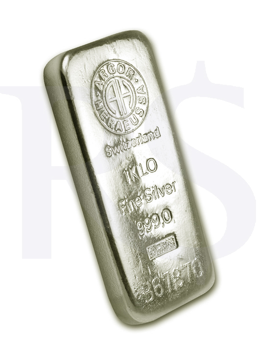 Heraeus Kilo .999 Silver Bar