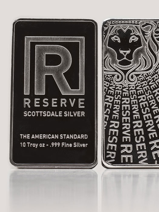 Scottsdale Silver RESERVE 10 oz Silver Bar