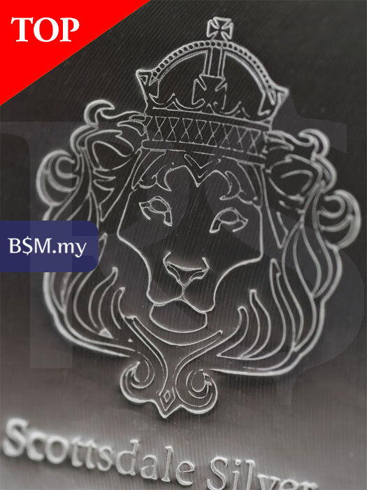 Scottsdale Stacker 10 oz Silver Bar