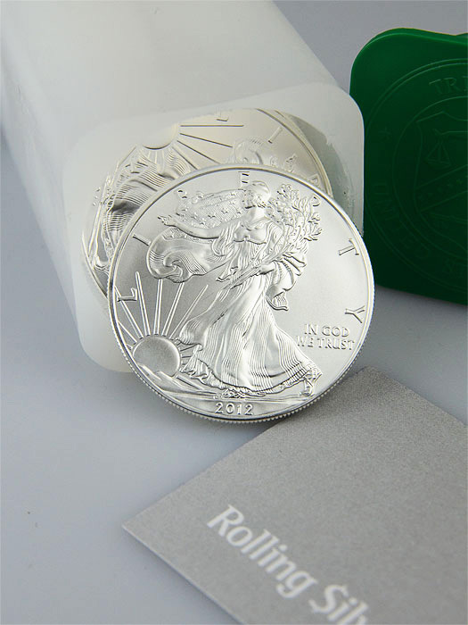 2012 American Eagle 1 oz Silver Coin (Tube of 20)