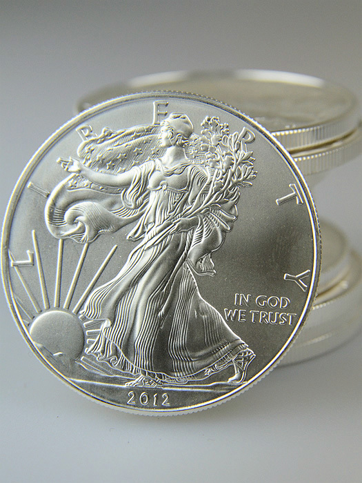 2012 American Eagle 1 oz Silver Coin (Tube of 20)