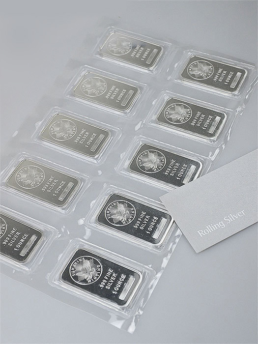 Buy Volume: 10 or more Sunshine Mint Silver Bar 1 oz (With MINT MARK SI™)