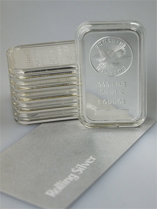 Sunshine Mint Silver Bar  1 oz (With MINT MARK SI™) (with Capsule)