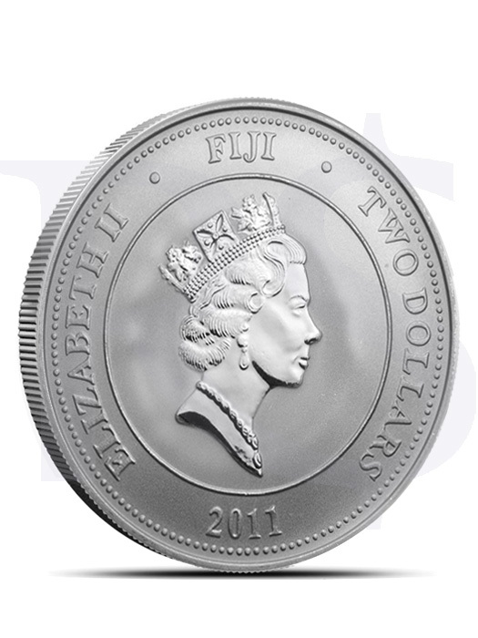 2011 Fiji Taku 1 oz Silver Coin