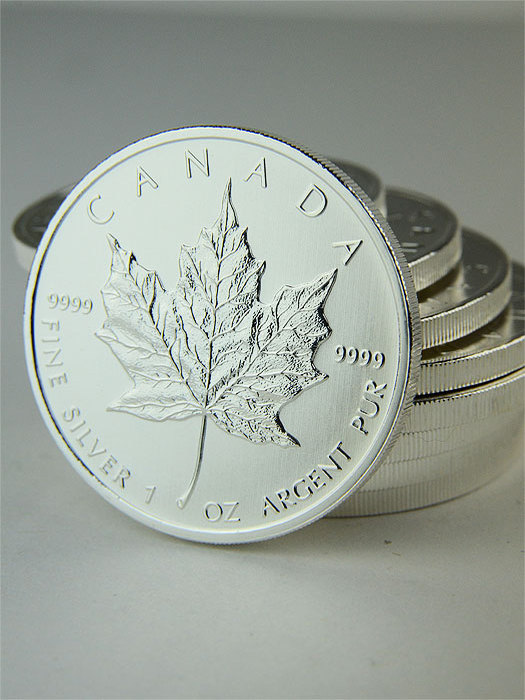 2011 Canada Maple Leaf 1 oz Silver Coin (Tube of 25) | Buy Silver