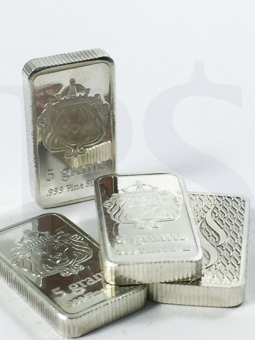 Scottsdale Silver 5 gram Lion Bar (Series 2)