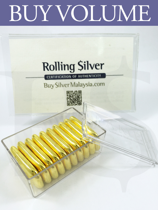 Buy Volume: Box of 10 or more PAMP Suisse 50 gram Casting Gold Bars
