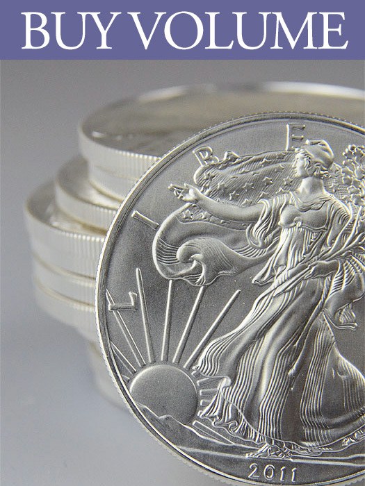 2011 American Eagle 1 oz Silver Coin (Tube of 20)