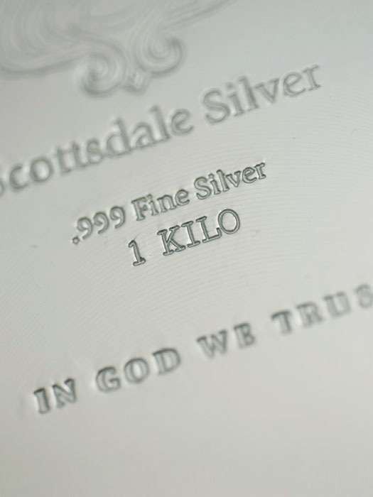 Scottsdale Kilo Stacker Silver Bar 1kg