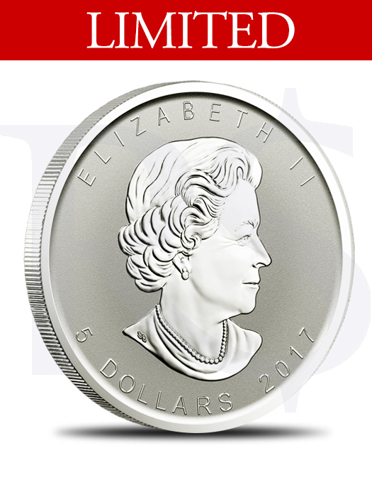 2017 Rooster Privy 1 oz Canadian Silver Maple Leaf (with Capsule)