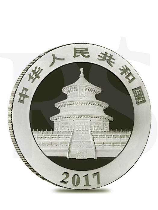Buy Volume: 3 or more 2017 Chinese Panda 30 grams Silver Coin