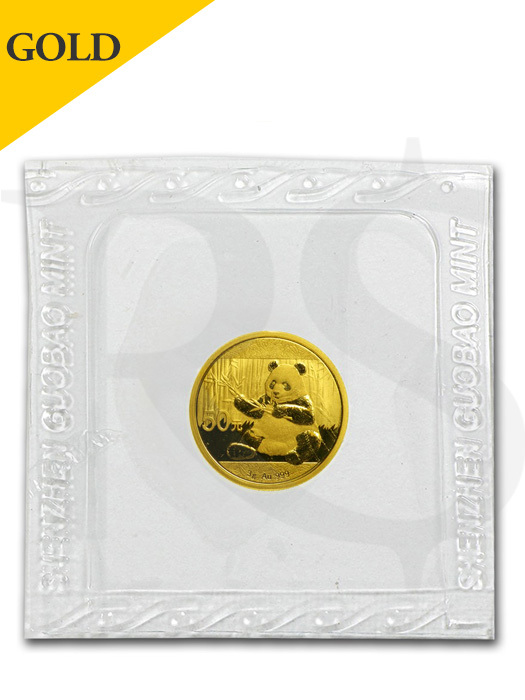 2017 Chinese Panda 3 gram 999 Gold Coin