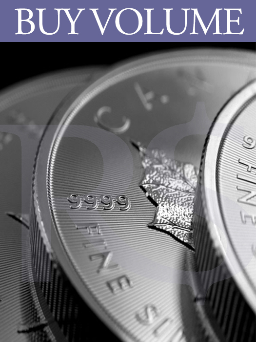 2017 Canada Maple Leaf 1 oz Silver Coin (Tube of 25)