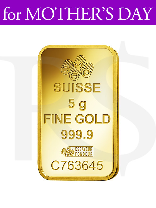 PAMP Suisse Love Always 5 gram Gold Bar