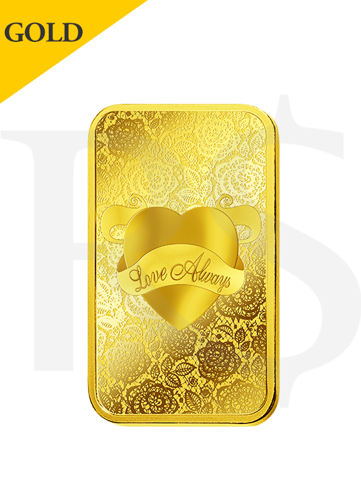 PAMP Suisse Love Always 10 gram Gold Bar