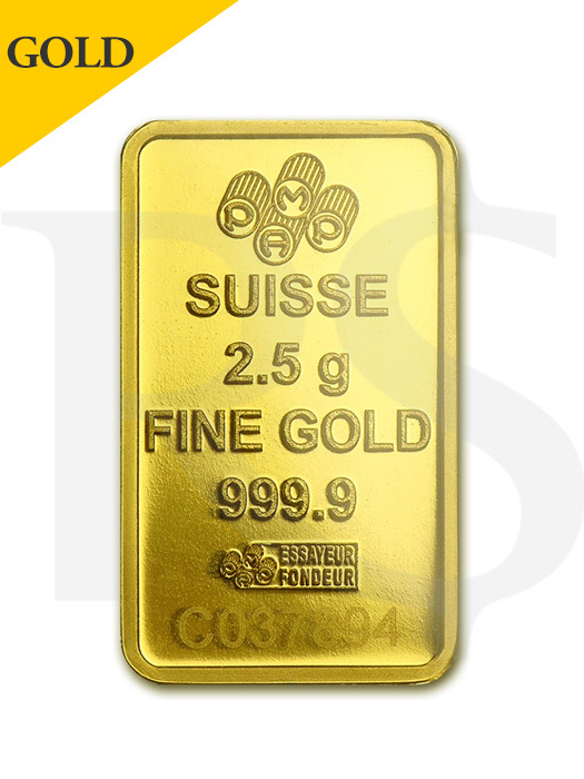 PAMP Suisse Lady Fortuna 2.5 gram Gold Bar (Veriscan®)