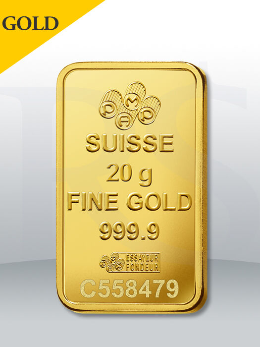 PAMP Suisse Lady Fortuna 20 gram Gold Bar (Veriscan®)