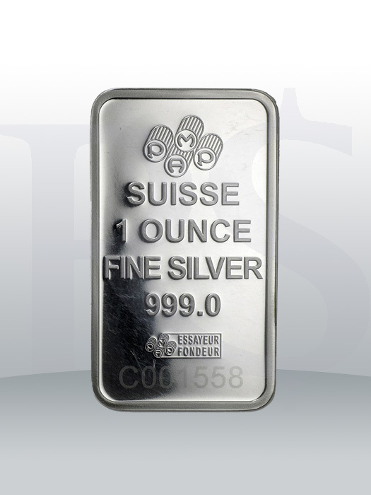 PAMP Suisse Romanesque Cross 1 oz Silver Bar