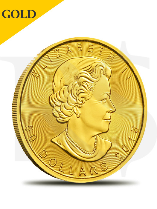 2018 Canada Maple Leaf 1 oz 9999 Gold Coin