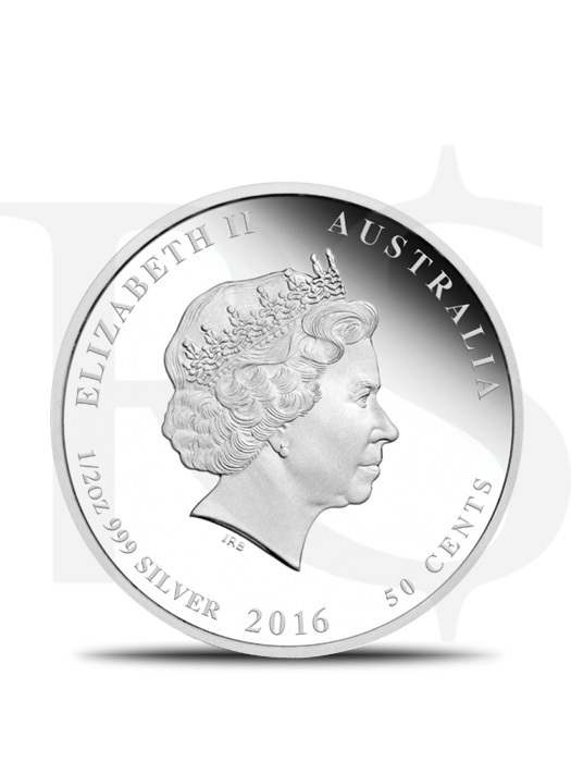Buy Volume: 3 or more 2016 Perth Mint Lunar Monkey 1/2 oz Silver Coin