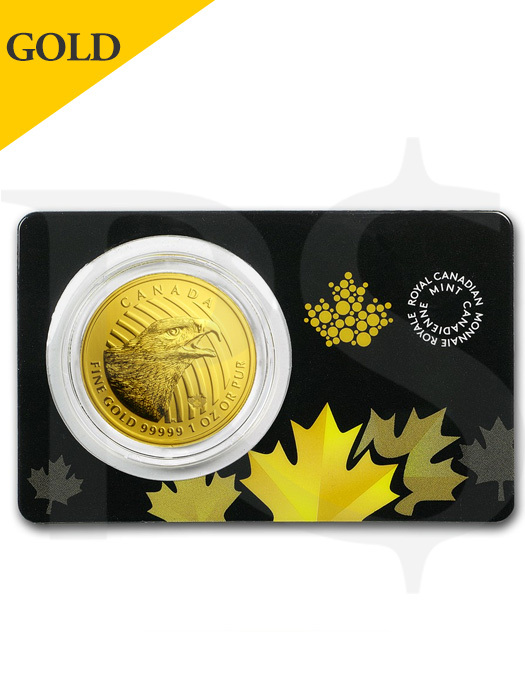 2018 Canada Golden Eagle 1 oz 99999 Gold Coin