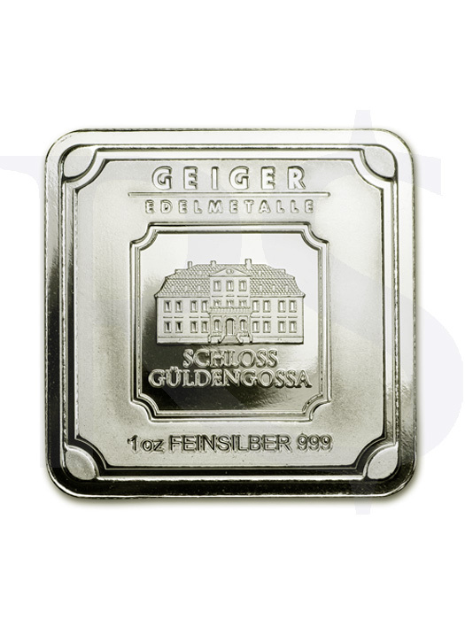 Geiger Edelmetalle 1 oz Silver Bar (Tube of 30)