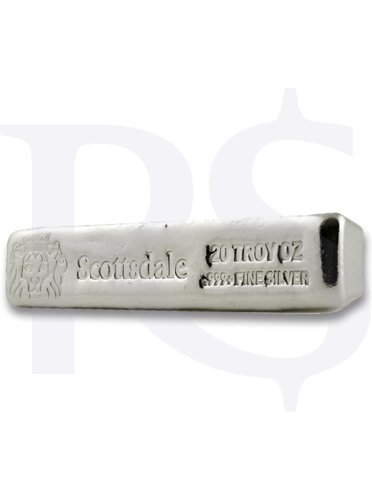 Scottsdale 20 oz Casting Silver Bar