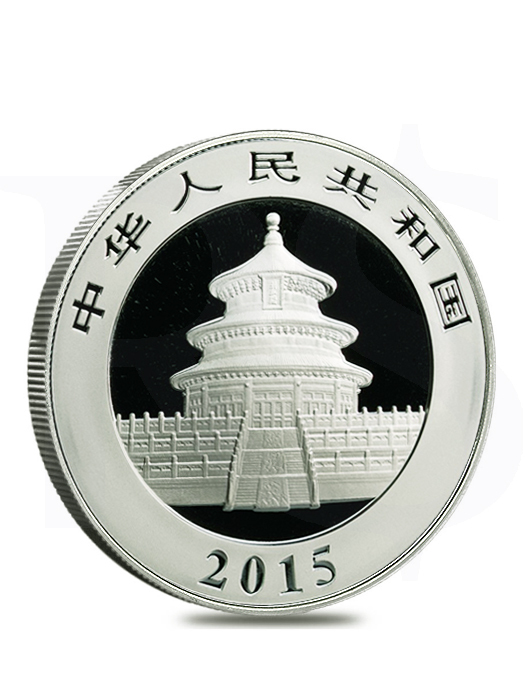 Buy Volume: 3 or more 2015 Chinese Panda 30 grams Silver Coin