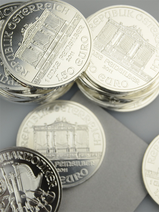 2011 Austrian Philharmonic 1 oz Silver Coin (Tube of 20)