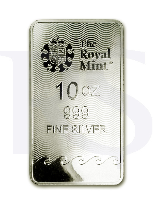 Royal Mint Britannia 10 oz Silver Bar