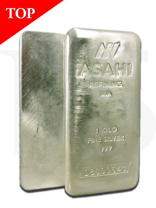 Asahi 999 Silver Kilo Bar