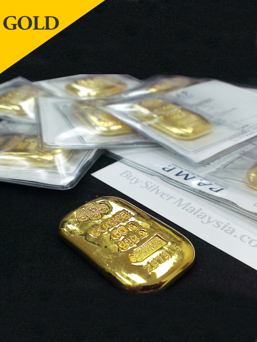 Twin Promo: Buy 2 or more PAMP Suisse 50 gram Casting Gold Bar