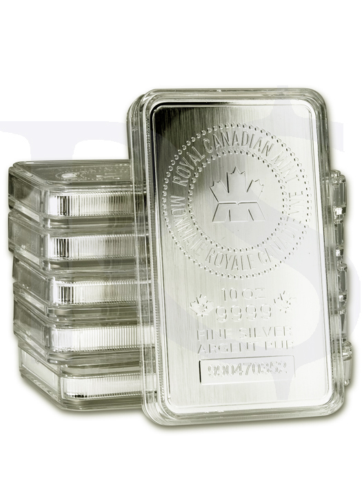 Stackable Bar Capsule - Fit 10oz Silver Minted Bar