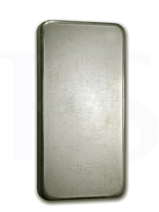 Johnson Matthey 10 oz Silver Bar (Vintage Design)