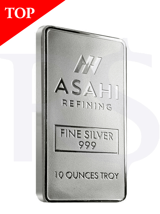 Asahi 10 oz Silver Bar