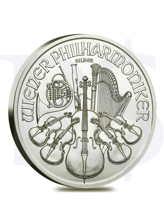 2020 Austrian Philharmonic 1 oz Silver Coin (Tube of 20)