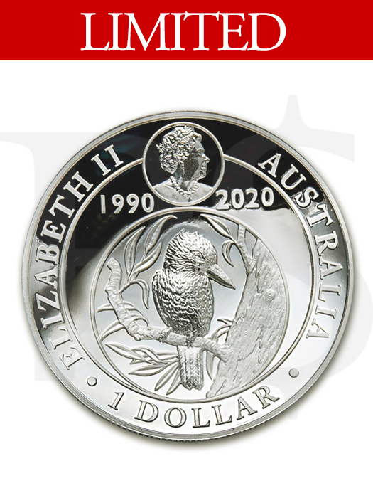 2020 Perth Mint Kookaburra 1 oz Silver Proof Coin