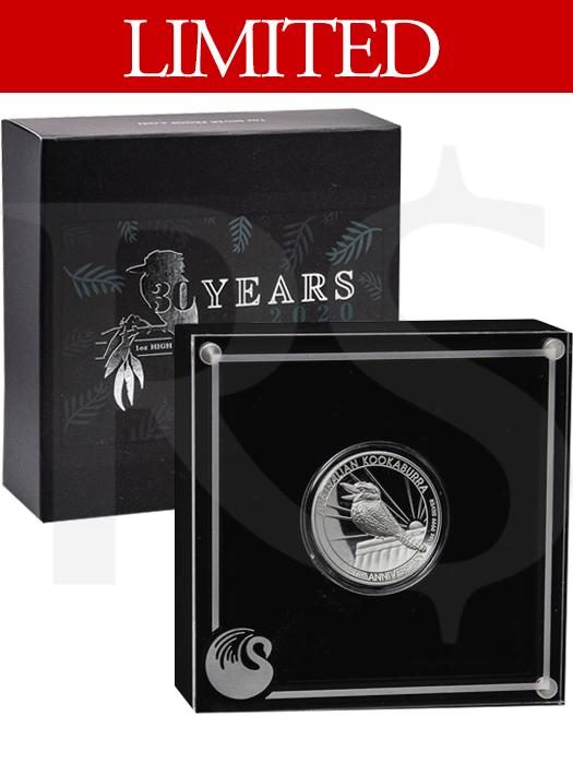 2020 Perth Mint Kookaburra 1 oz Silver Proof Coin