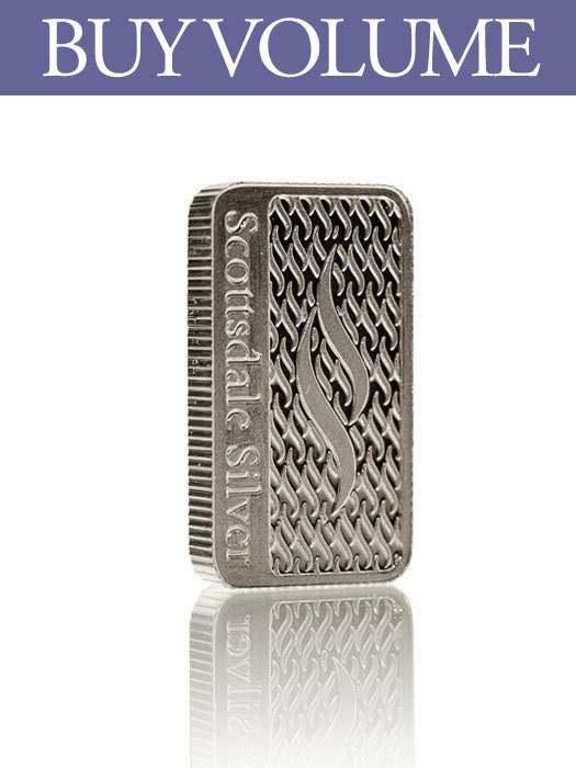 Buy Volume: 10 or more Scottsdale Silver 