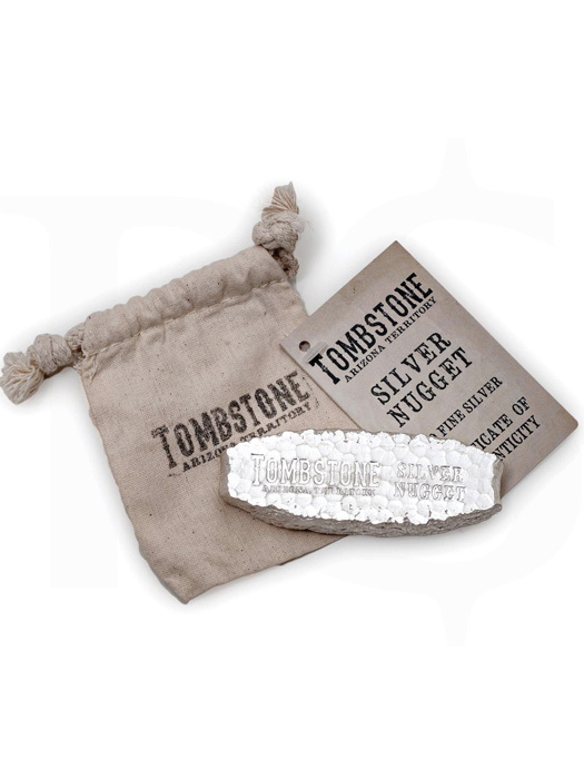 Scottsdale Tombstone 5 oz Silver Nugget