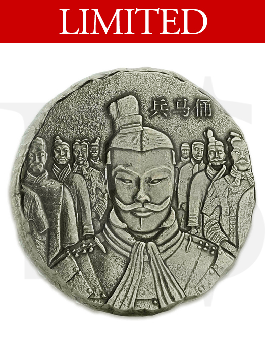 2018 fiji 5oz silver coin Shop Fiji Terracotta Warriors 5oz Silver