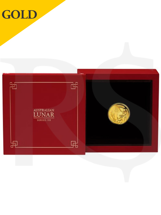 2020 Perth Mint Lunar Mouse 1/10 oz 9999 Gold Proof Coin