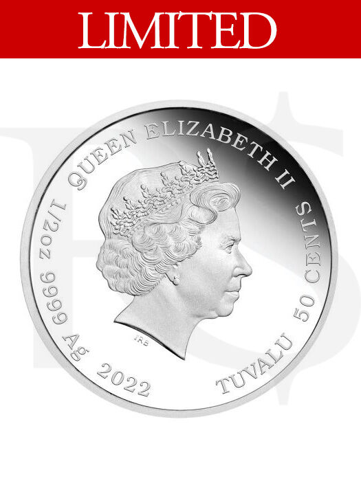 2022 Perth Mint Baby Tiger 1/2oz Coloured Silver Proof Coin