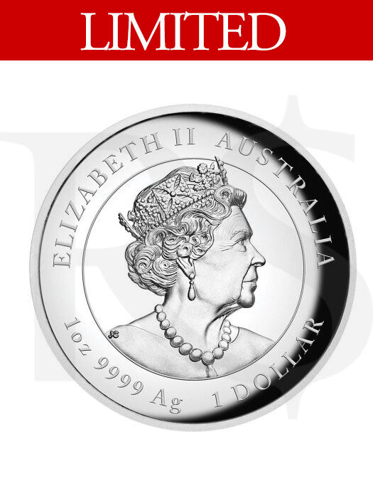 2022 Perth Mint Lunar Tiger 1 oz High Relief Silver Proof Coin