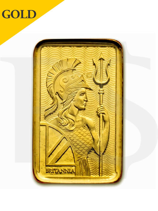 The Royal Mint Britannia 1 gram Gold Bar