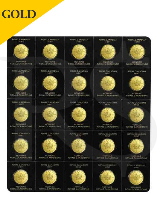 2021 RCM Maplegram25™ 9999 Gold Coin