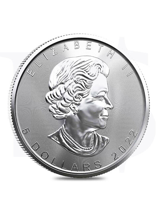 2022 Canada Maple Leaf 1 oz Silver Coin (with Capsule) | Buy