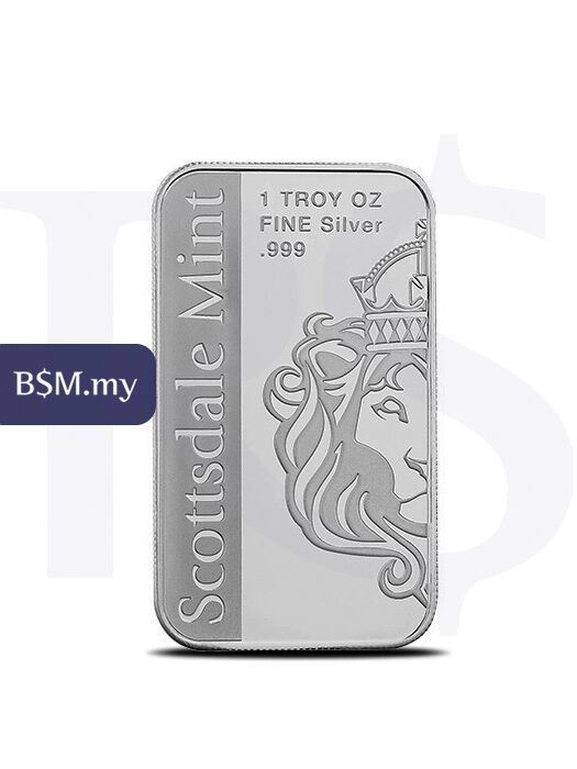 Scottsdale Archangel Michael 1 oz Silver Bar (with Capsule)